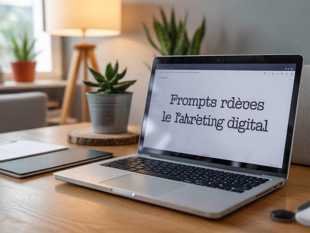 Comment rédiger des prompts IA efficaces pour le marketing digital : méthodologie et exemples concrets